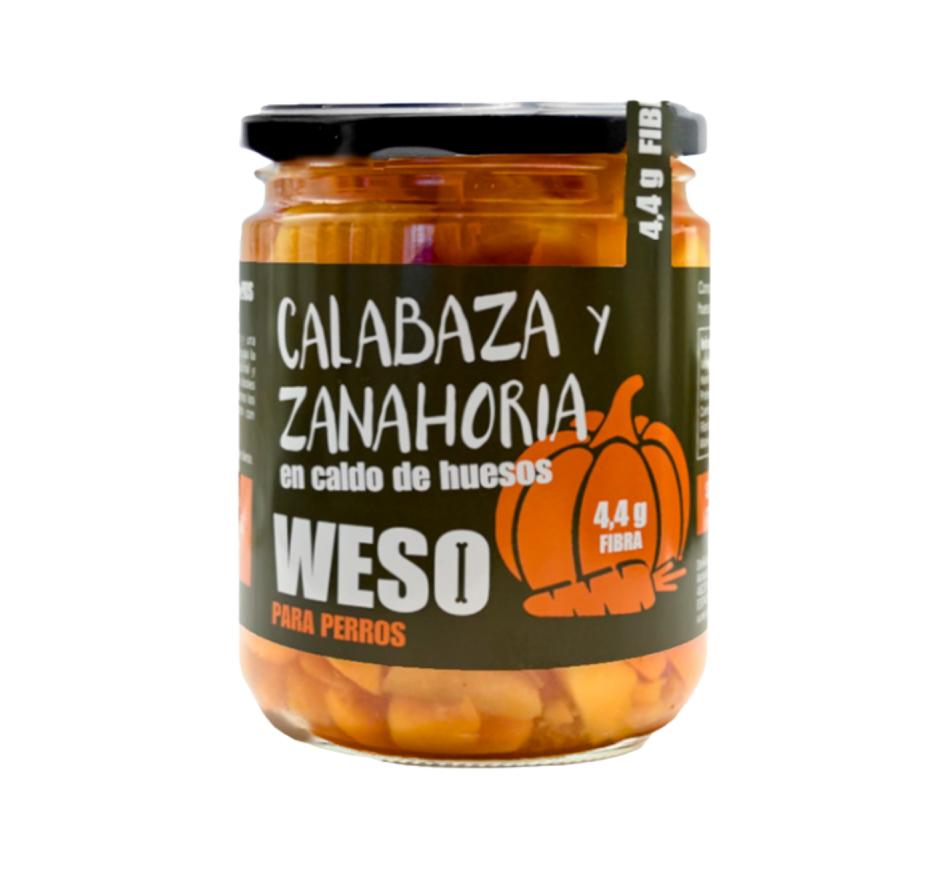 WESO Abóbora e Cenoura em Caldo de Ossos