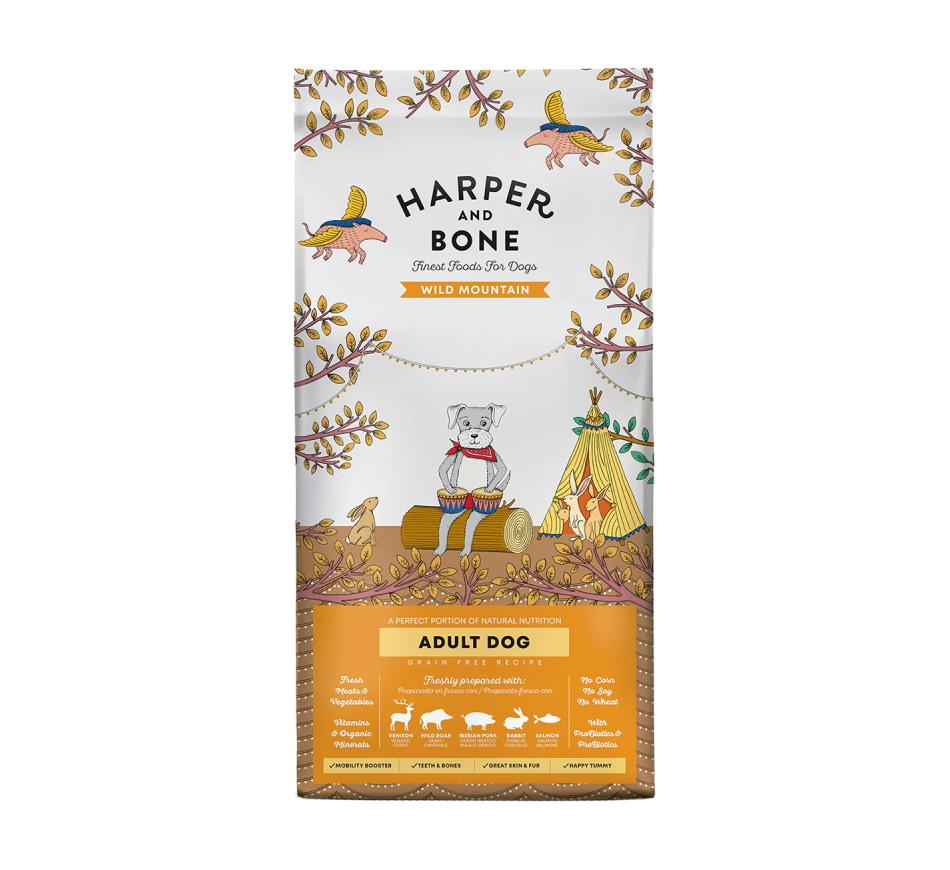 Harper and Bone Cão Adulto Medium & Large Wild Mountain