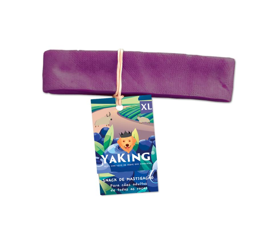 Yaking Dog Chew Snack Blueberry - Com aroma a mirtilos