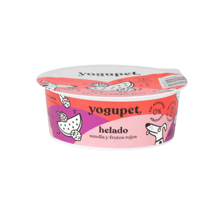 Yogupet Gelado Cão e Gato Melancia e Frutos Vermelhos